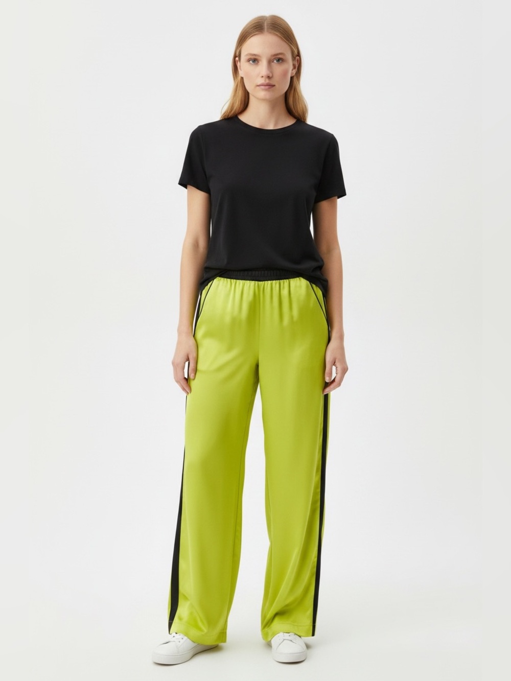Haider Ackermann Silk Pants Apple Green Sz 40